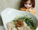 リカちゃん♡水菜と豚肉 金山寺味噌で味変作り方34写真