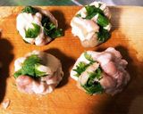 フライパンde豚肉と大葉の簡単揚げ焼き☆作り方1写真
