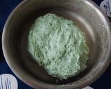 豆腐入りよもぎ白玉と自家製あんこ作り方4写真