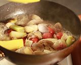 ねぎとあさりの白ワイン蒸し作り方6写真