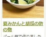 夏みかんと胡瓜の酢の物作り方11写真