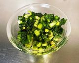 茅乃舎だしで作る野沢菜漬風小松菜作り方5写真
