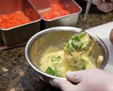 椎茸のビーフンお好み焼き作り方4写真