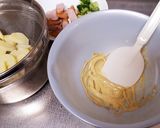 今夜はカレー？☆ポテトのカレーチーズ焼き作り方4写真