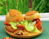 スパムのテリヤキバーガー作り方7写真