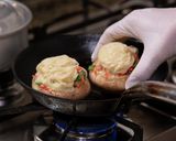 椎茸のビーフンお好み焼き作り方6写真