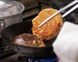 椎茸のビーフンお好み焼き作り方9写真