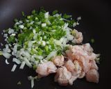 むね肉でとろジューシーチャーハン！作り方3写真