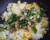 むね肉でとろジューシーチャーハン！作り方7写真