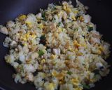 むね肉でとろジューシーチャーハン！作り方8写真