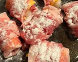 餅チーズ肉巻き作り方2写真