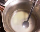 鶏ガラスープのかきたま汁作り方1写真