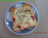 短時間で作れる卵ピザ!作り方6写真