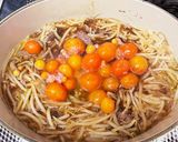 玉ひもとせぎもともやしの煮物作り方5写真