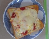 短時間で作れる卵ピザ!作り方5写真