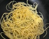 ワンパン和風にんにくじょうゆパスタ作り方4写真