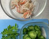 #酢の物#きゅうりとカニカマ#カンタン酢作り方1写真