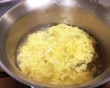 鶏ガラスープのかきたま汁作り方4写真