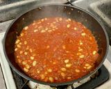 大豆と挽肉入りトマトソース作り方5写真