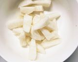 根菜ポン酢わさびごま油炒め味温野菜サラダ作り方1写真