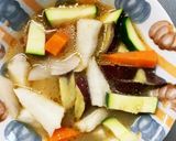 根菜ポン酢わさびごま油炒め味温野菜サラダ作り方10写真