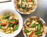 根菜ポン酢わさびごま油炒め味温野菜サラダ作り方14写真