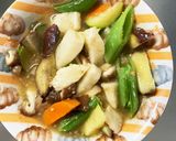 根菜ポン酢わさびごま油炒め味温野菜サラダ作り方15写真
