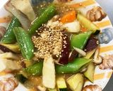 根菜ポン酢わさびごま油炒め味温野菜サラダ作り方16写真