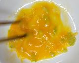 レンジde簡単♪ネギ油香る卵炒飯作り方5写真