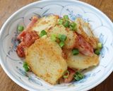 ジャガバター醤油ベーコン作り方3写真