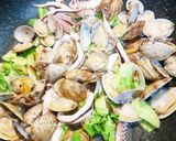 春キャベツと魚介のペペロンチーノ作り方8写真