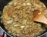 簡単♡白菜とひき肉のカレー作り方4写真