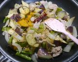 簡単！茄子と豚ひき肉の甘辛炒め作り方4写真
