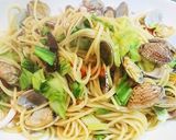 春キャベツと魚介のペペロンチーノ作り方12写真