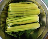 信州のソウルフード　野沢菜炒め作り方1写真