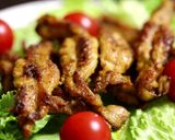 包丁いらず！簡単！ せせりのカレー焼き作り方6写真