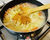 教授直伝！細切野菜の具沢山コンソメスープ作り方6写真