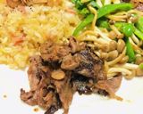 焼肉プレートの夕飯のおかずプレート作り方3写真