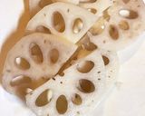 掘り立てタケノコとレンコンの肉巻き作り方2写真