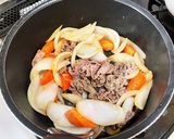 新じゃが・新玉葱の肉じゃが作り方3写真