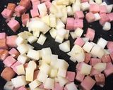 ベーコンとポテトのバジルクリームパスタ作り方5写真
