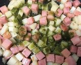 ベーコンとポテトのバジルクリームパスタ作り方6写真