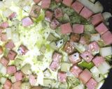 ベーコンとポテトのバジルクリームパスタ作り方7写真