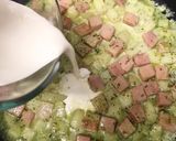 ベーコンとポテトのバジルクリームパスタ作り方9写真