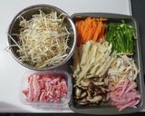 竹の子が、うまい。皿うどんの麺で簡単炒麺作り方1写真