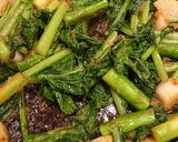 かぶら菜とアスパラガスのホットサラダ作り方4写真