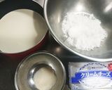 簡単！濃厚！レアチーズケーキ作り方1写真