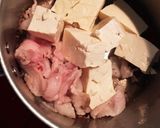 豆腐と豚肉の味噌汁作り方2写真