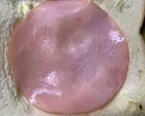おかずパン　目玉焼き　ハム作り方3写真