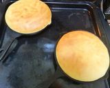 ふわ！もち！パンケーキ　スキレット２個分作り方7写真